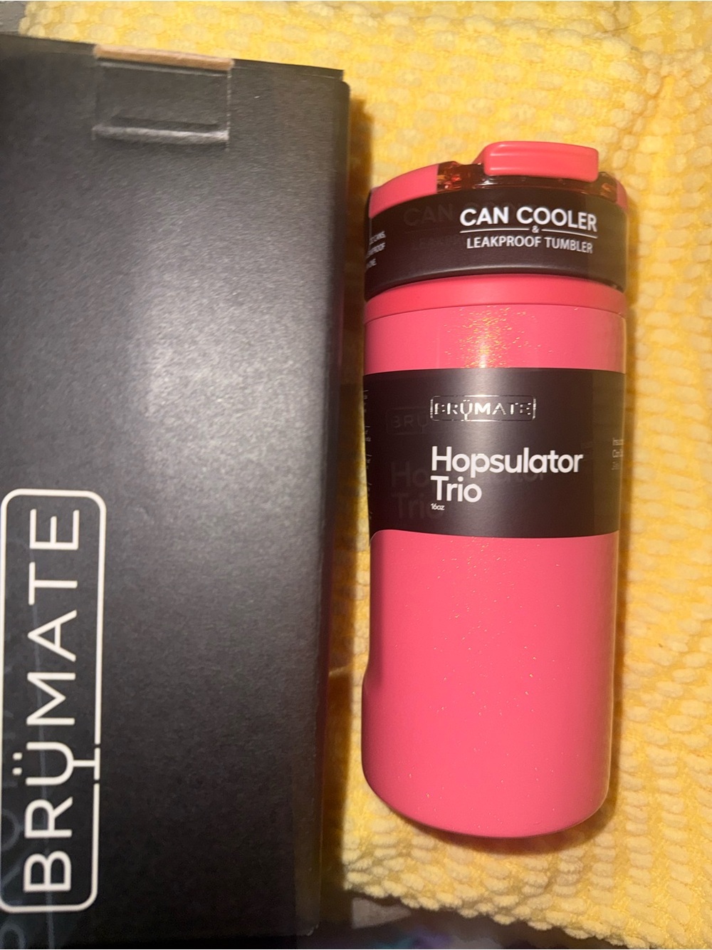 BrüMate Hopsulator Trio Can Cooler - Coral